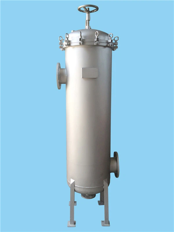 SS304/316L Bag Filter Housing Quickly Flange Multi Bag Side In Side Out Type